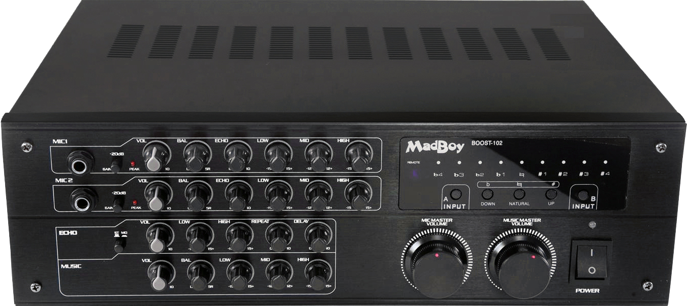 Микшер-усилитель MADBOY BOOST-202