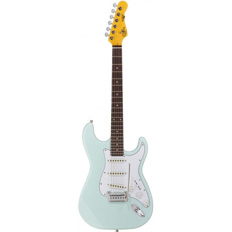 Электрогитара G&L Tribute S-500 Sonic Blue RW Poplar