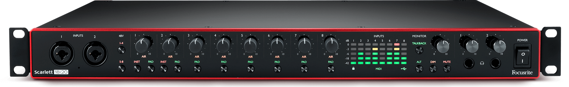 Звуковая карта Focusrite Scarlett 18i20 3rd Gen