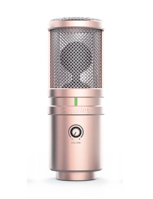 USB Микрофон Superlux E205UMKII Rose Gold