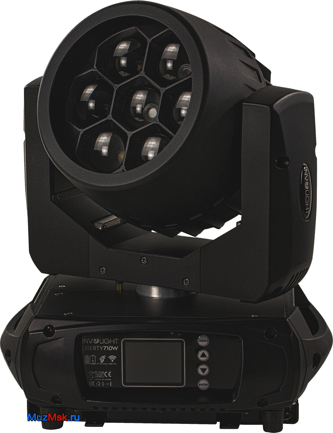 Вращающаяся голова Involight LIBERTY 710W