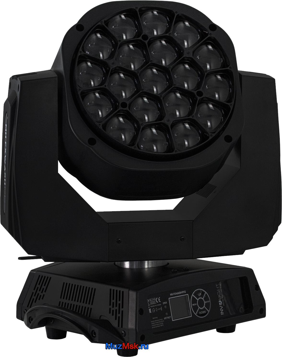 Вращающаяся голова Involight MH FXWASH1912