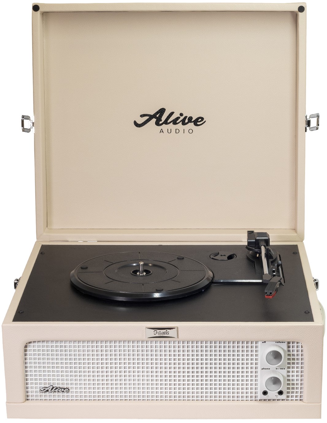 Виниловый проигрыватель Alive Audio TRAVELS TRV-07-IV Ivory