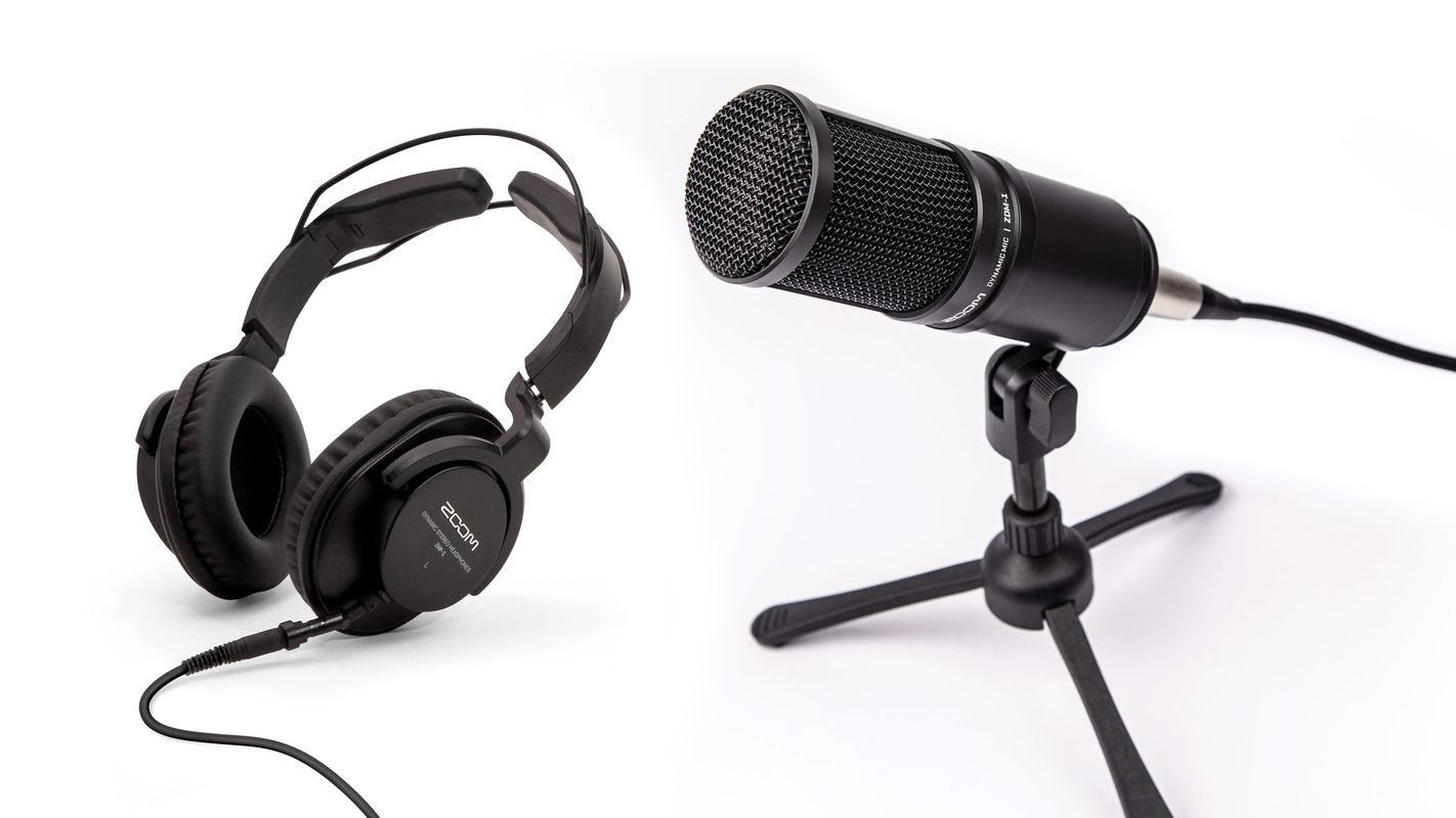 Студийный комплект Zoom ZDM-1 Podcast Mic Pack