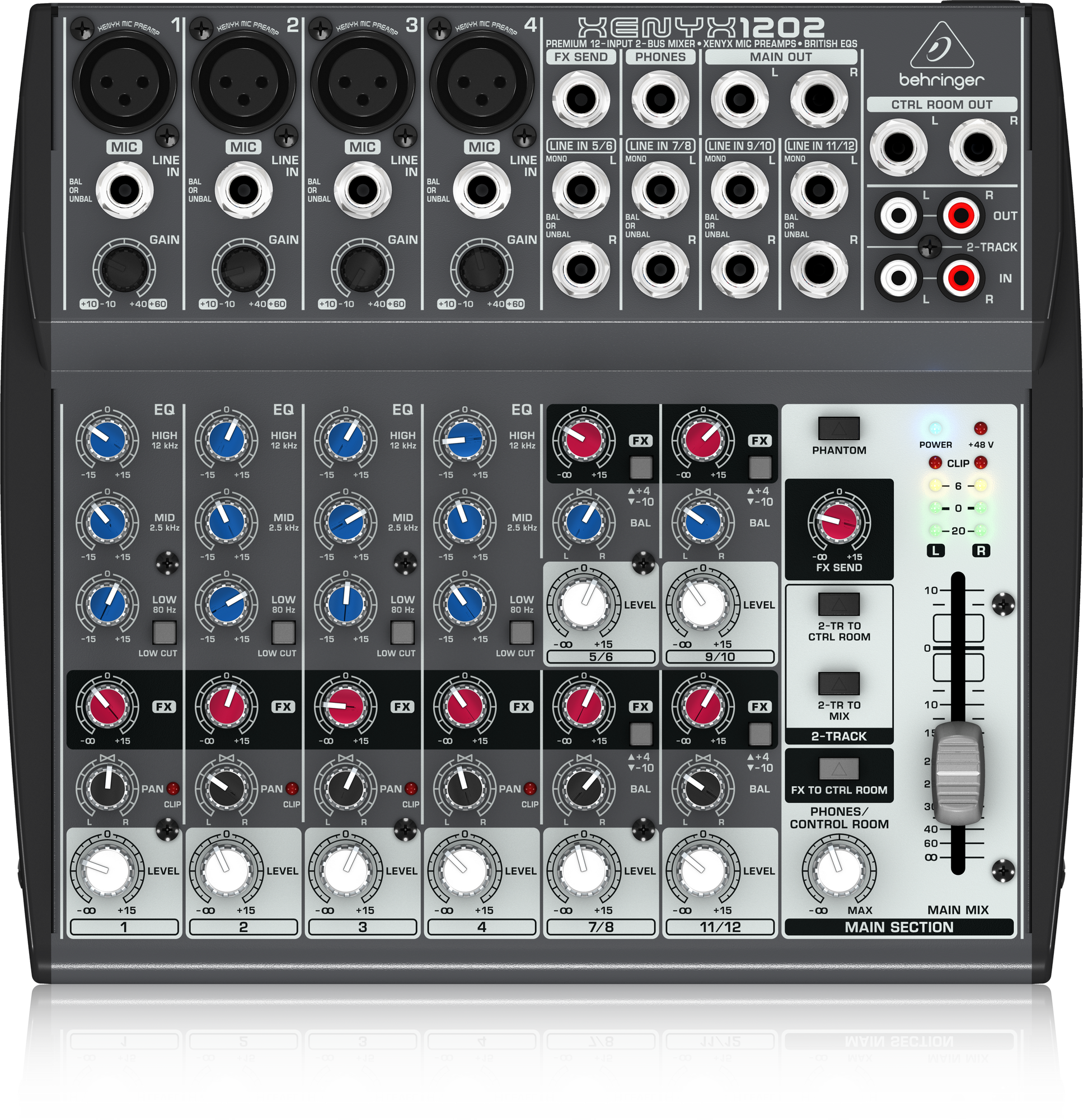 Микшер аналоговый Behringer XENYX 1202