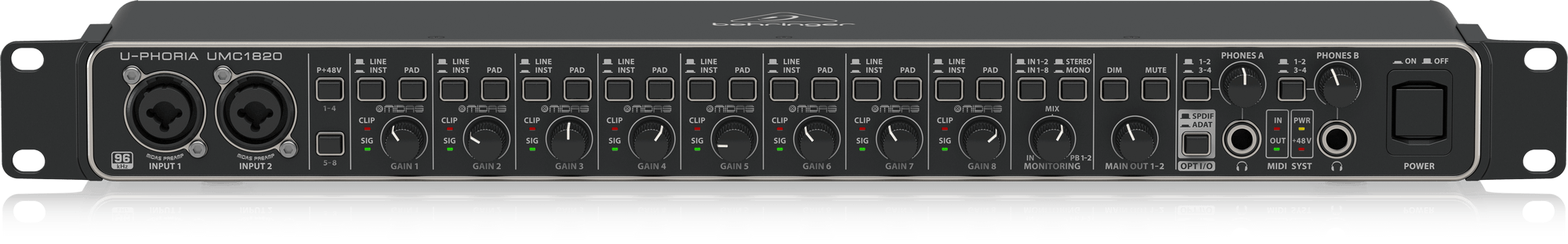 Звуковая карта Behringer UMC1820