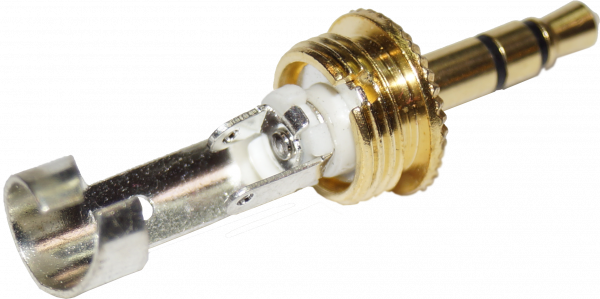 Разъем mini-jack (stereo) MUZKABEL MJM-3G B