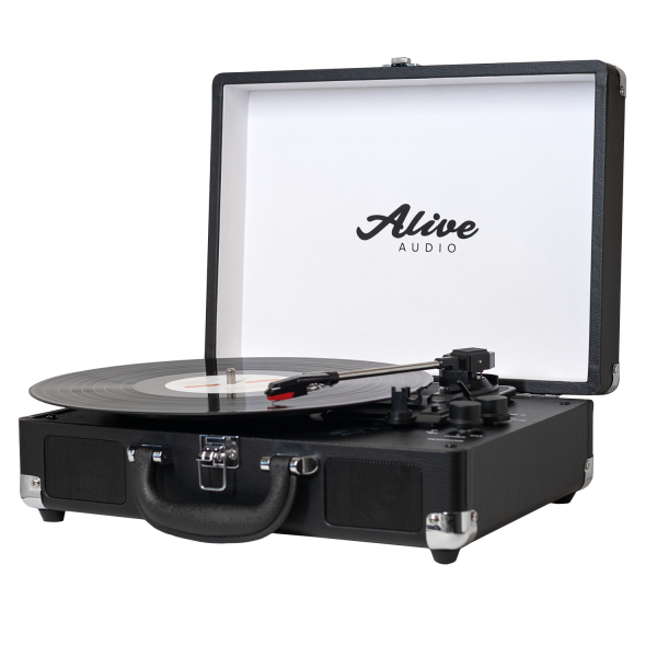 Виниловый проигрыватель Alive Audio GLAM GLM-01-NR Noir