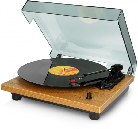 Виниловый проигрыватель Lenco LS-10 Wood