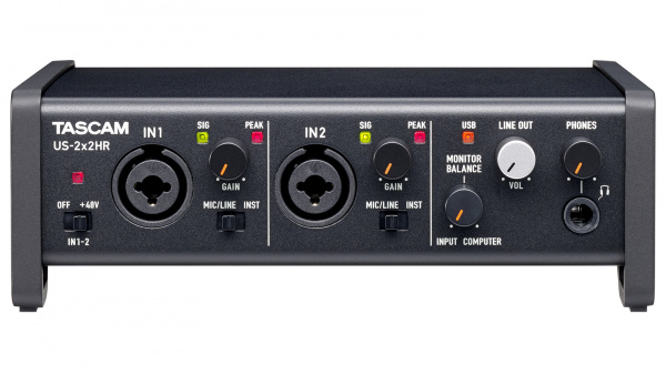 Звуковая карта Tascam US-2x2HR