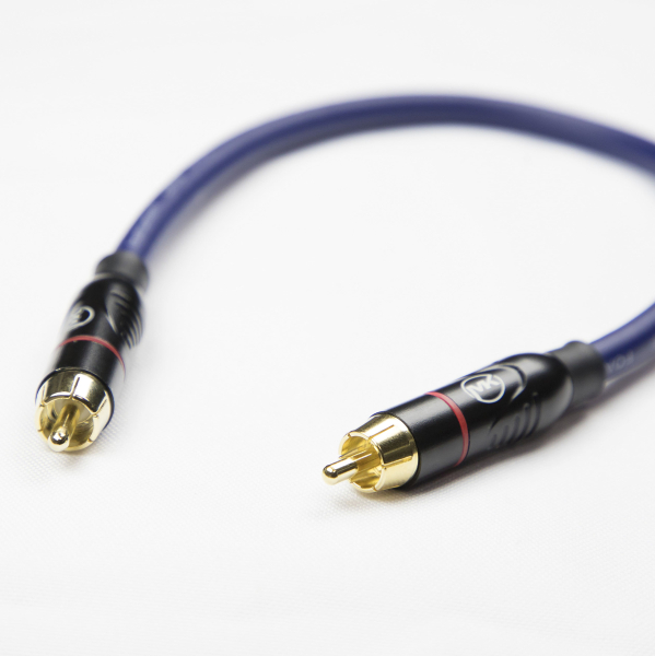 Патч-кабель MUZKABEL RSFIK4SP - 0.1 метра, RCA – RCA (Красное кольцо)