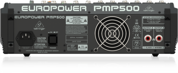 Микшер с усилителем Behringer PMP500