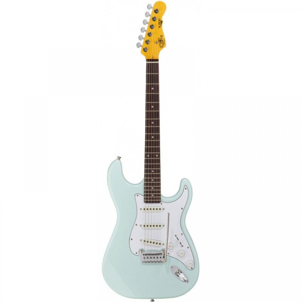Электрогитара G&L Tribute S-500 Sonic Blue RW Poplar