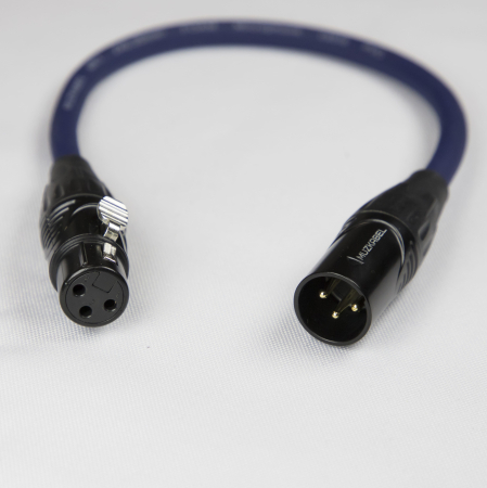 Патч-кабель MUZKABEL XXFMK1SP - 0.3 метра, XLR - XLR