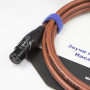 Микрофонный кабель MUZKABEL XJSMK5B - 1 метр, JACK (моно) - XLR (мама)