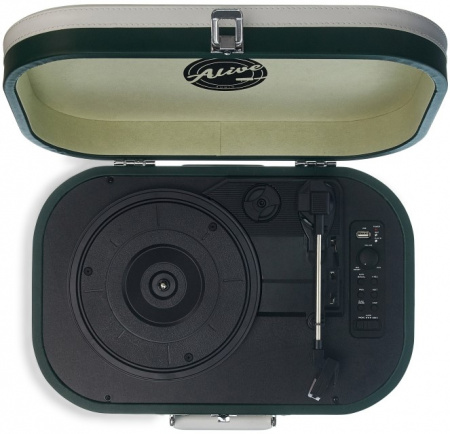 Виниловый проигрыватель Alive Audio VINTAGE VNT-02-CG Cades Gin