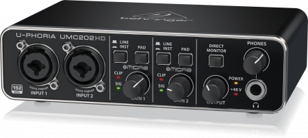 Звуковая карта Behringer UMC202HD