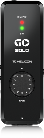 Аудиоинтерфейс TC Helicon GO Solo