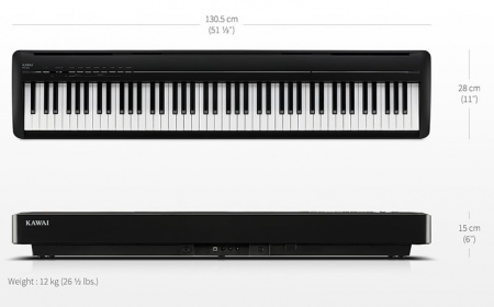 Цифровое пианино Kawai ES120 W