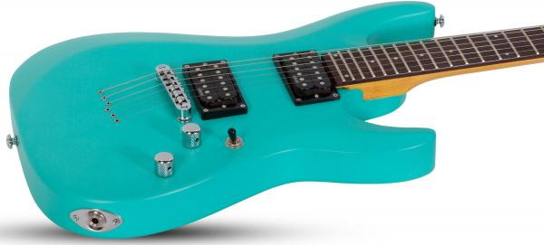 Электрогитара SCHECTER C-6 DELUXE SATIN AQUA