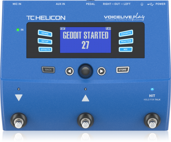 Вокальный процессор TС Helicon Voicelive Play