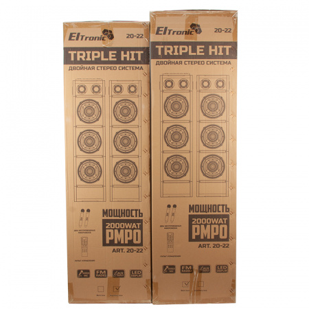 Звукоусилительный комплект ELTRONIC EL 20-22 TRIPLE HIT