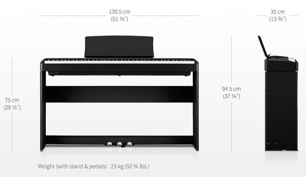 Цифровое пианино Kawai ES120 W