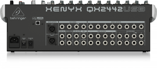 Микшер аналоговый Behringer XENYX QX2442USB