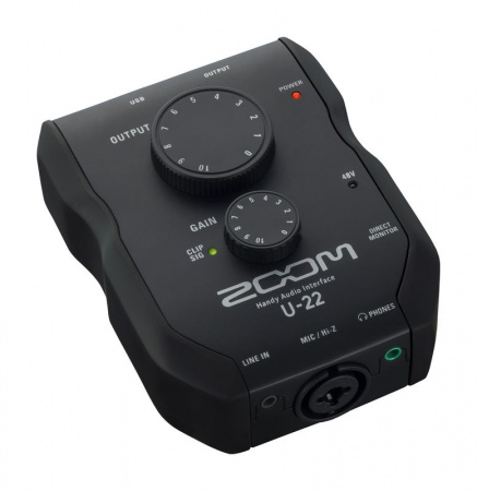 Аудиоинтерфейс Zoom U-22