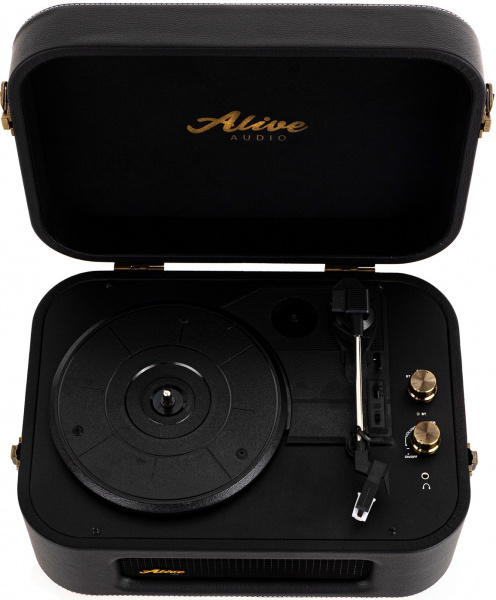 Виниловый проигрыватель Alive Audio STORIES STR-06-GN Glam Noir