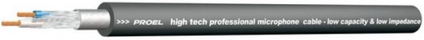 Микрофонный кабель - PROEL HPC250, 2 Х 0.22 мм², Чёрный