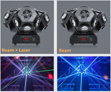 Вращающаяся голова Komoloff LED MH-336