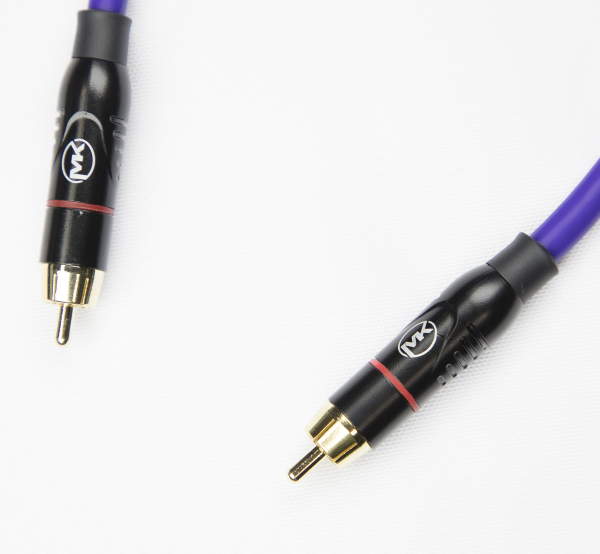 Патч-кабель MUZKABEL RSFIK4VP - 0.1 метра, RCA – RCA (Красное кольцо)