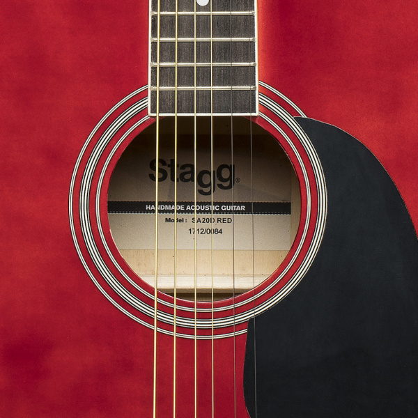 Гитара акустическая STAGG SA20D RED