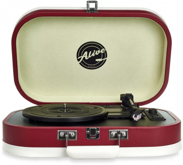 Виниловый проигрыватель Alive Audio VINTAGE VNT-02-SF Strawberry Fields