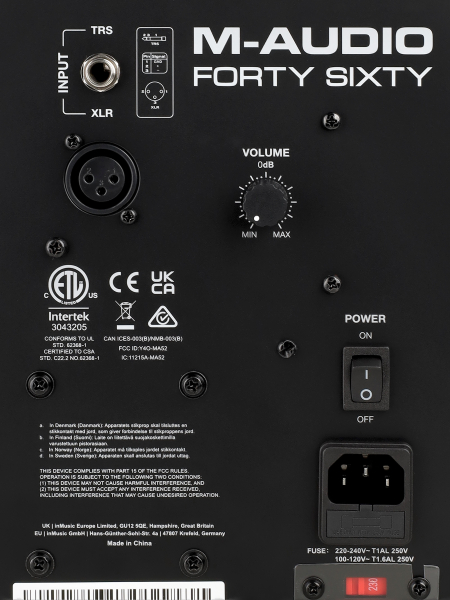 Студийный монитор M-Audio FORTY SIXTY