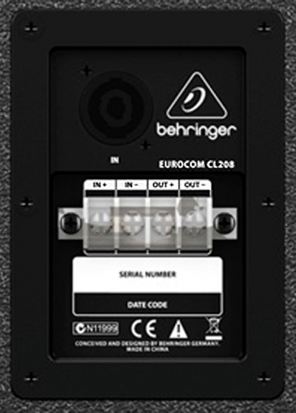 Акустическая система Пассивная Behringer Eurocom CL208