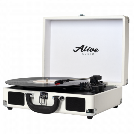 Виниловый проигрыватель Alive Audio GLAM GLM-01-ML Milk