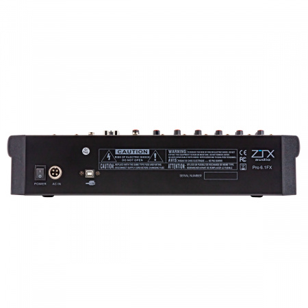 Микшер аналоговый ZTX audio Pro 6.1Fx