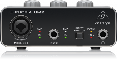 Звуковая карта Behringer UM2