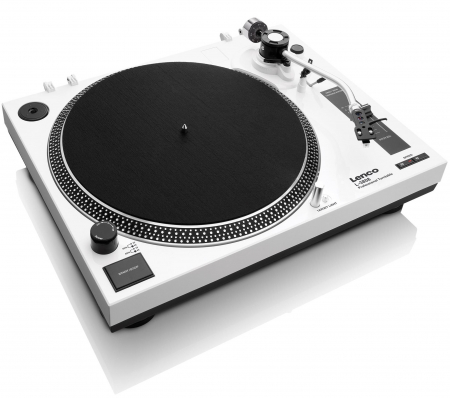 Виниловый проигрыватель Lenco L-3808 White
