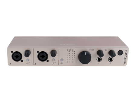 Звуковая карта Arturia MiniFuse 4 Champagne