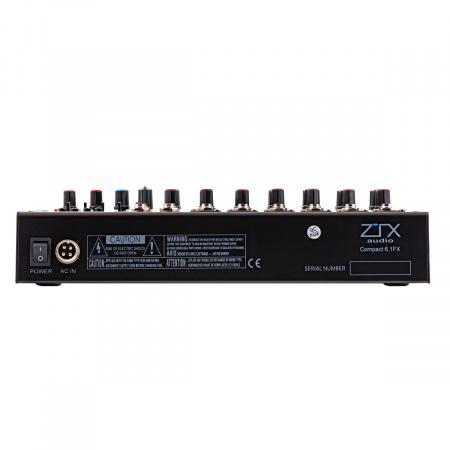 Микшер аналоговый ZTX audio Compact 6.1Fx
