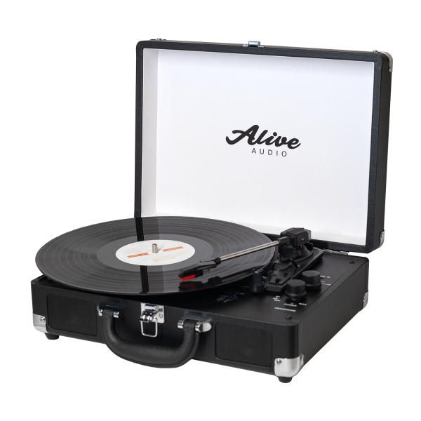 Виниловый проигрыватель Alive Audio GLAM GLM-01-NR Noir