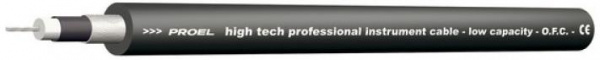 Инструментальный кабель - PROEL HPC130, 1 Х 0.75 мм², Чёрный