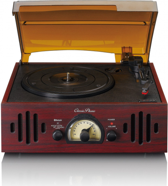 Виниловый проигрыватель Lenco TT-43 Walnut