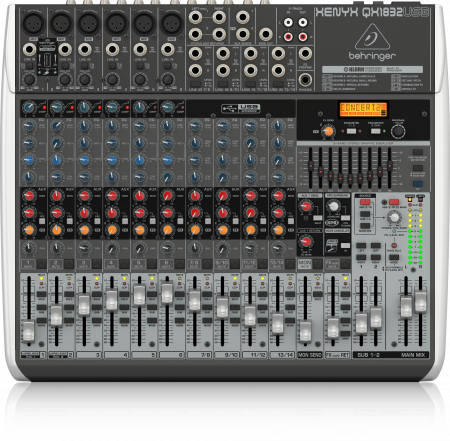 Микшер аналоговый Behringer XENYX QX1832USB