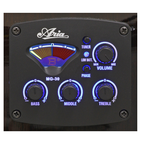 Гитара электроакустическая ARIA AWN-15CE N