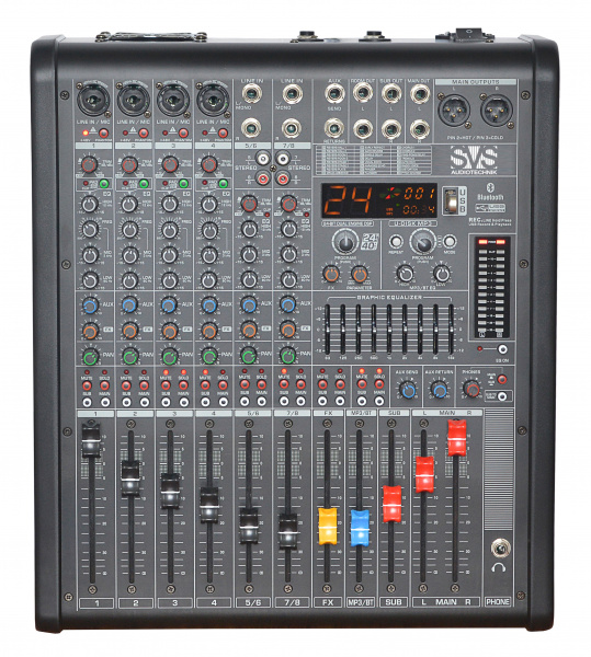Микшерный пульт SVS Audiotechnik PM-8A