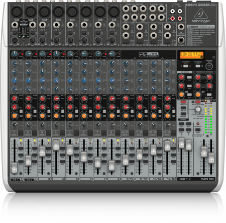 Микшер аналоговый Behringer XENYX QX2222USB